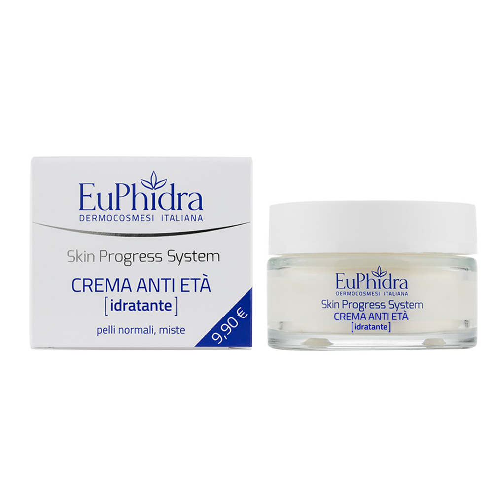 crema antietà nutriente, idratante, anti-stress Euphidra